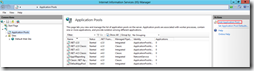 Internet Information Services (IIS) Manager - Application Pools - Add Application Pool